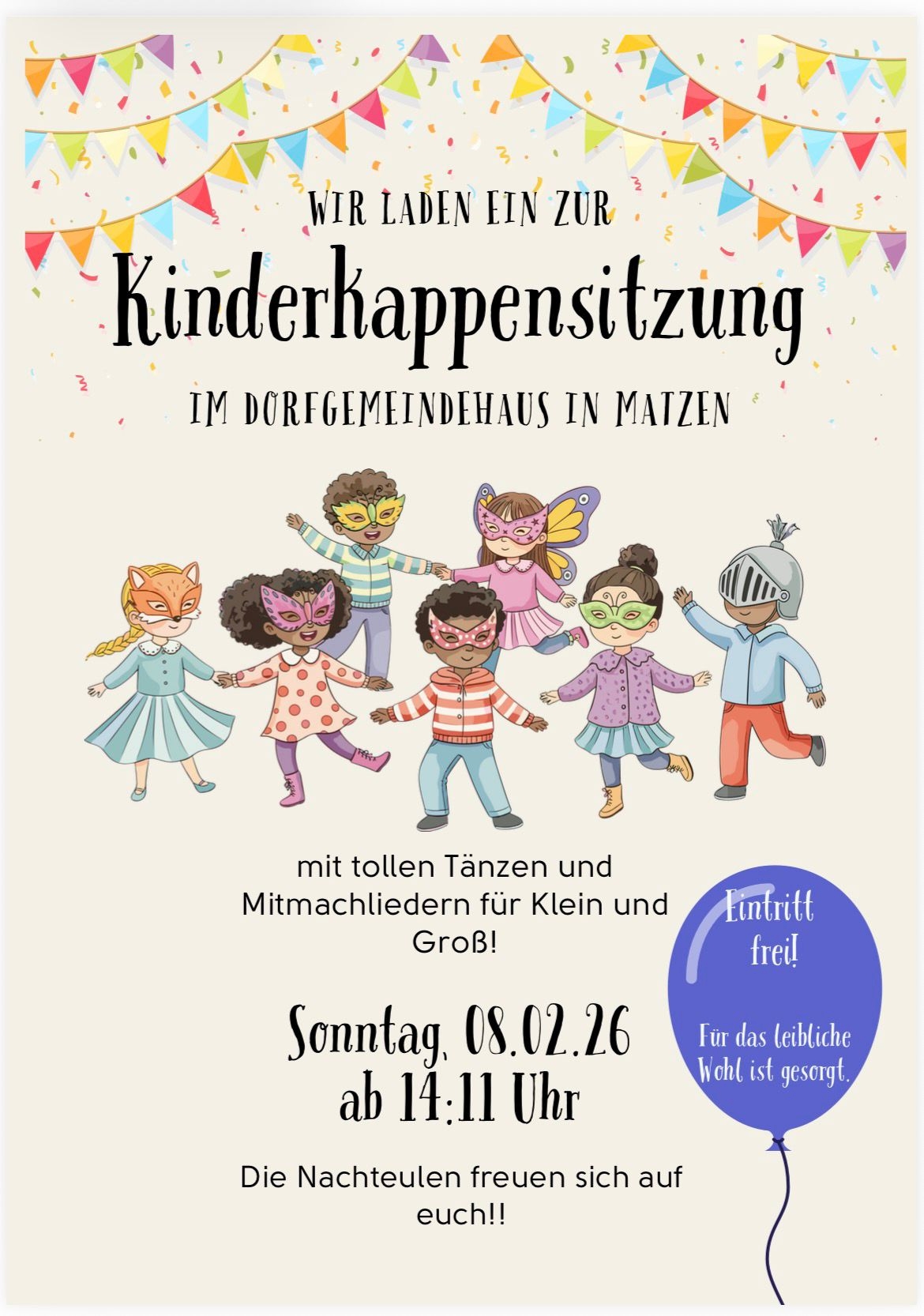 2026 02 08 Kinderkappensitzung